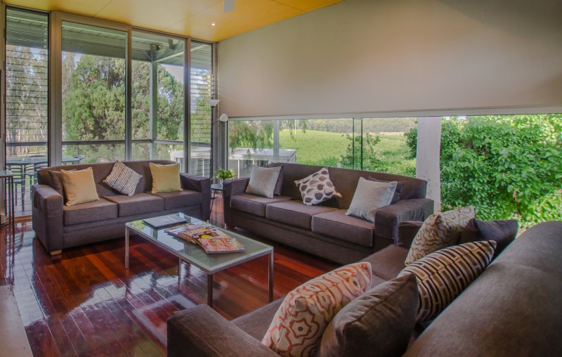 8 Cape Horne Vineyard Villa Loung Room With Fireplace