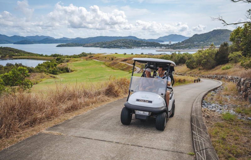 hamilton island golf buggy