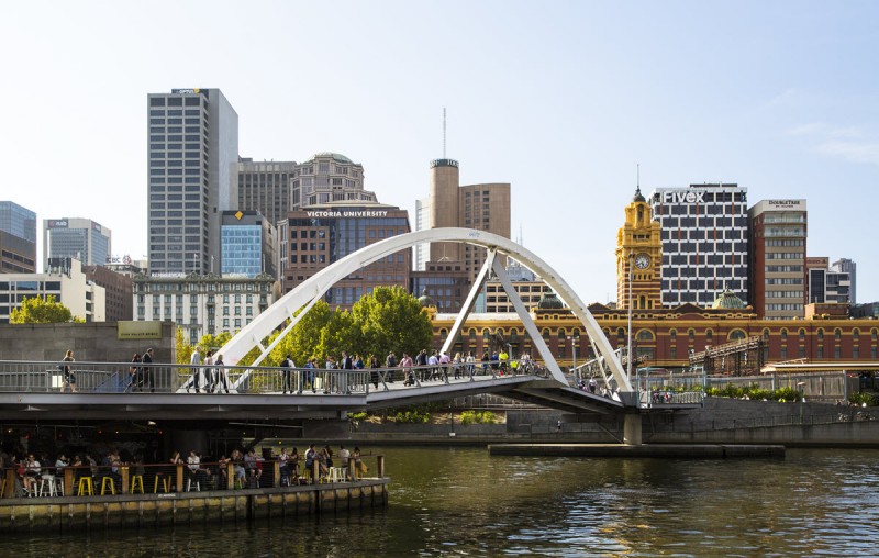 Evans Walker Bridge Southbank Visit Victoria